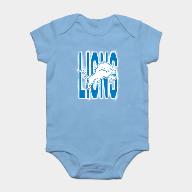 Detroit lions baby onesie cheap